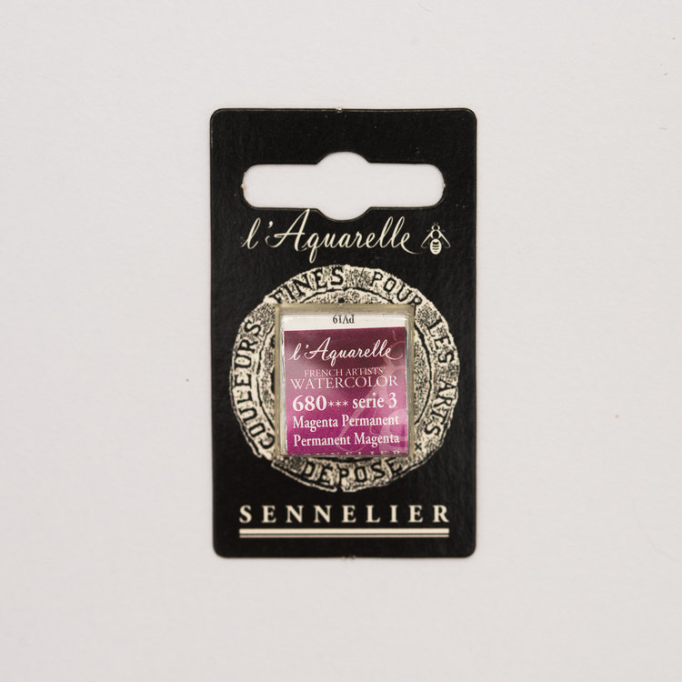 Sennelier 680 aquarelverf napje - permanent magenta