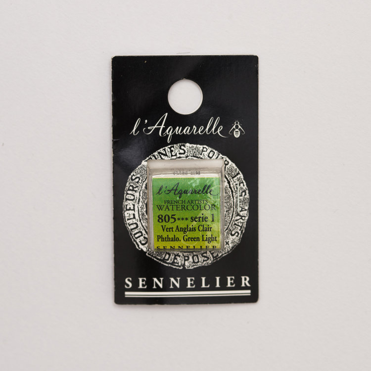 Sennelier 805 aquarelverf napje - engelsgroen licht