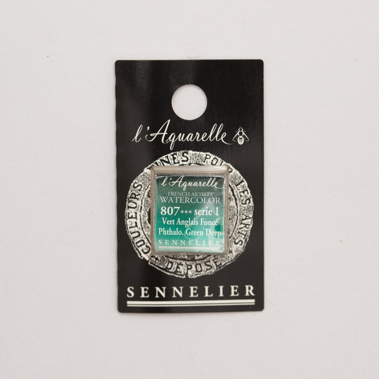 Sennelier 807 aquarelverf napje - engelsgroen donker