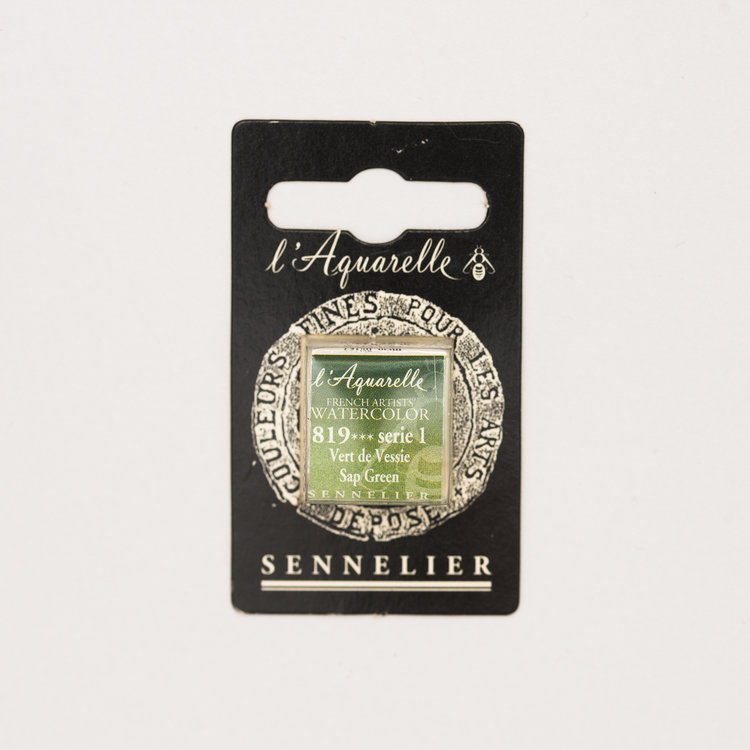 Sennelier 819 aquarelverf napje - sapgroen