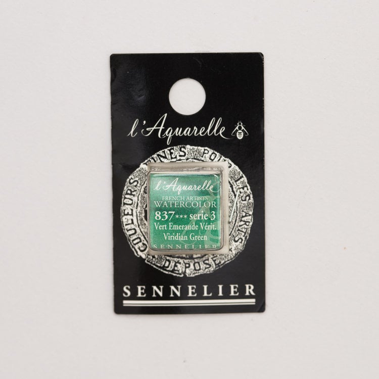 Sennelier 837 aquarelverf napje - smaragdgroen