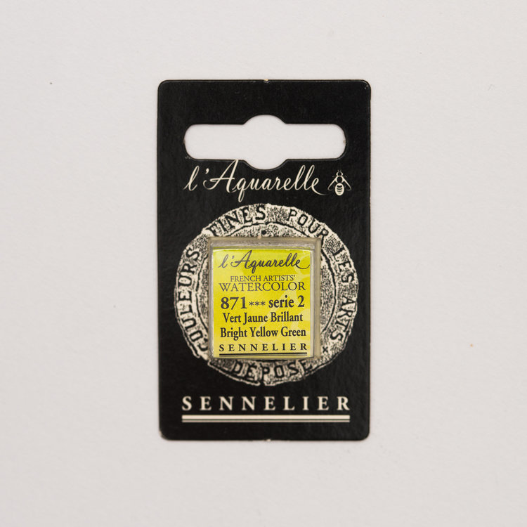 Sennelier 871 aquarelverf napje - glanzend geelgroen