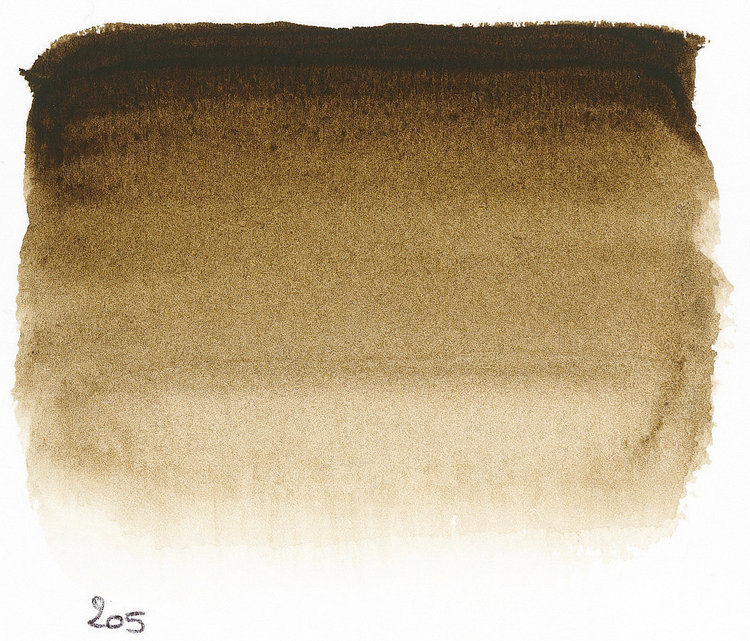 Sennelier 205 aquarelverf 10 ml - omber naturel