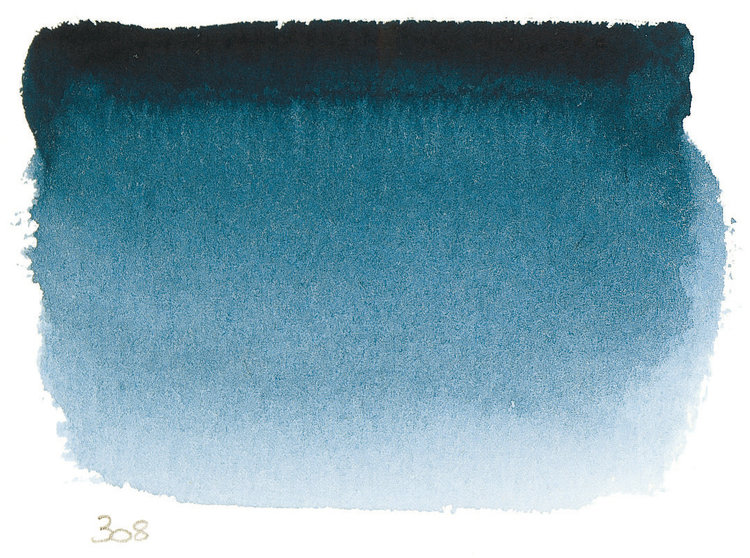 Sennelier 308 aquarelverf 10 ml - indigoblauw