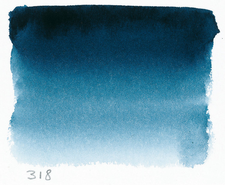 Sennelier 318 aquarelverf 10 ml - pruisischblauw