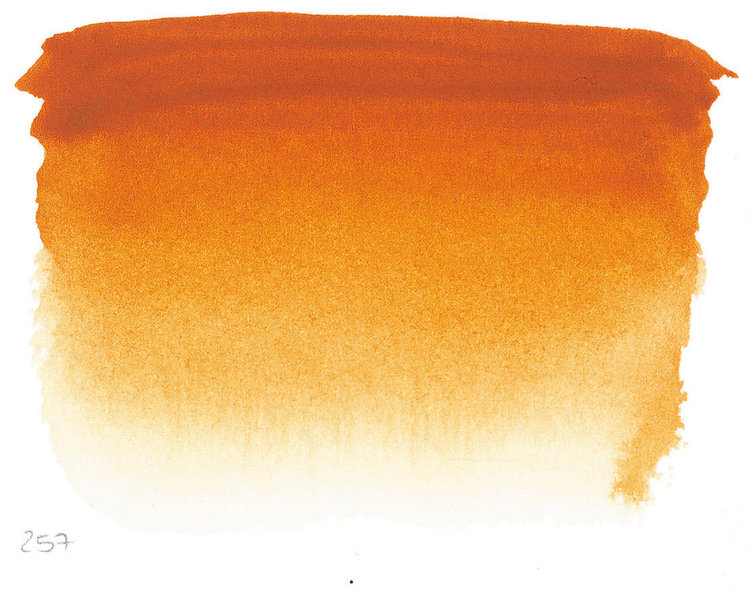 Sennelier 257 aquarelverf 10 ml - goudoker