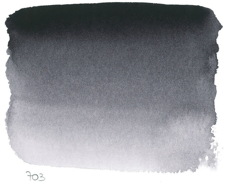 Sennelier 703 l'Aquarelle tube 10ml - Paynes grijs