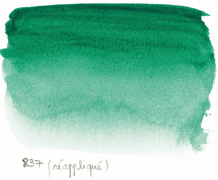Sennelier 837 aquarelverf 10 ml - smaragdgroen