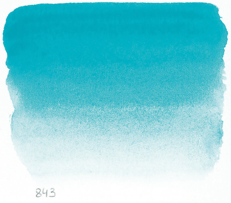 Sennelier 843 l'Aquarelle tube 10ml - turquoise groen
