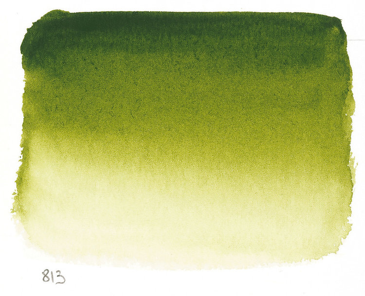 Sennelier 813 aquarelverf 10 ml - olijfgroen
