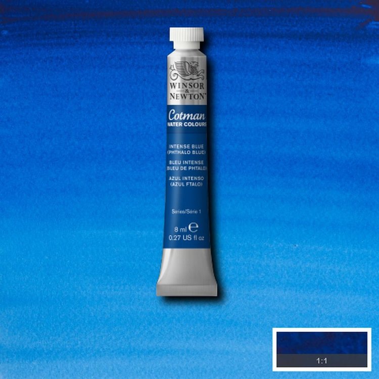 Cotman Water Colours 327 aquarelverf tube 8ml - intense blue
