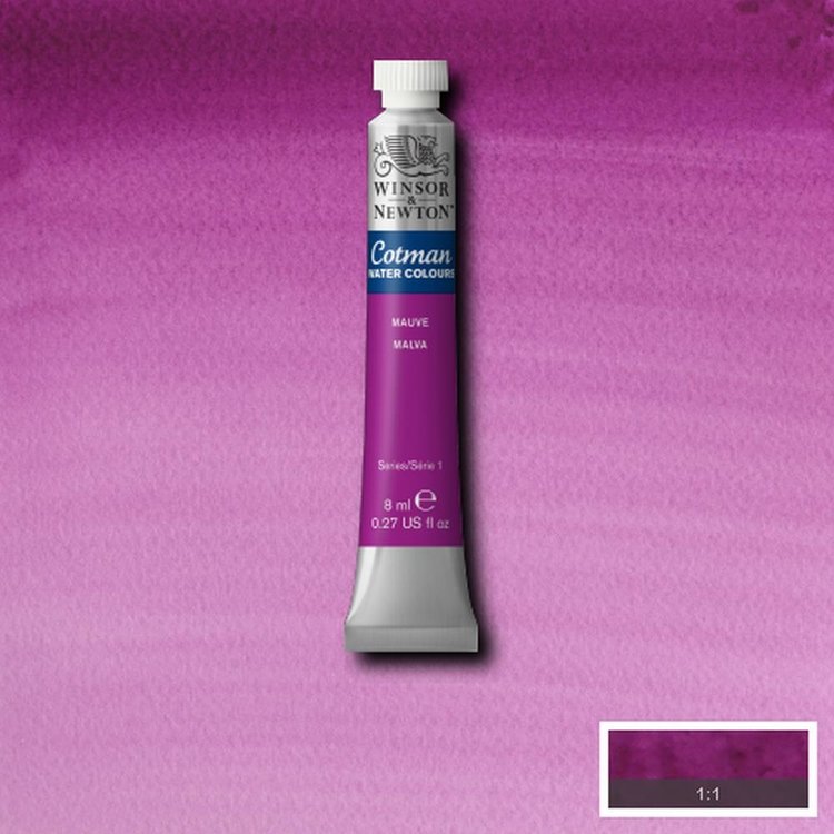 Cotman Water Colours 398 aquarelverf tube 8ml - mauve