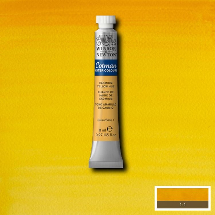Cotman Water Colours 109 aquarelverf tube 8ml - cadmium yellow hue