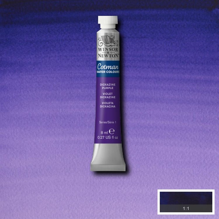 Cotman Water Colours 231 aquarelverf tube 8ml - dioxine violet