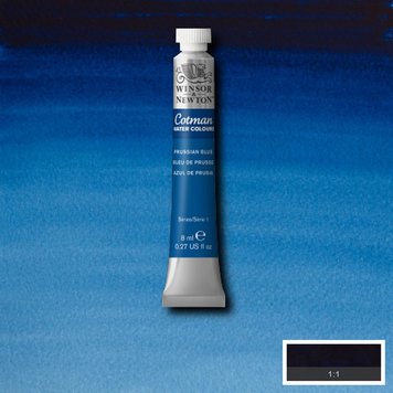 Cotman Water Colours 538 Prussian blue - 8ml aquarelverf