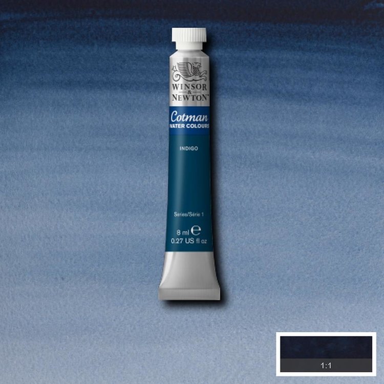 Cotman Water Colours 322 aquarelverf tube 8ml - indigo