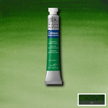 Cotman Water Colours 314 Hookers green light - 8ml aquarelverf