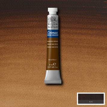 Cotman Water Colours 676 Vandyke brown - 8ml aquarelverf