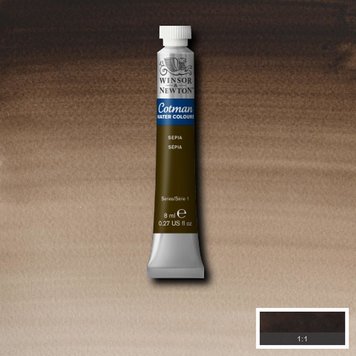 Cotman Water Colours 609 sepia - 8ml aquarelverf