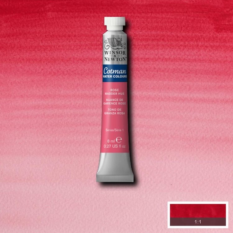 Cotman Water Colours 580 aquarelverf tube 8ml - rose madder hue