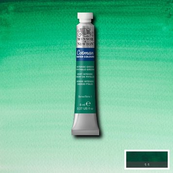 Cotman Water Colours 329 intense green - 8ml aquarelverf