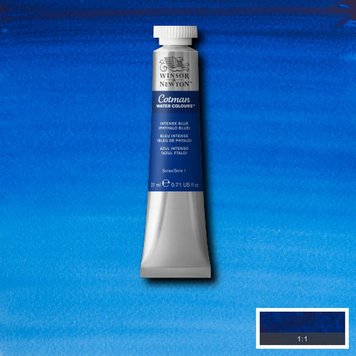 Cotman Water Colours 327 intense blue - 21ml aquarelverf