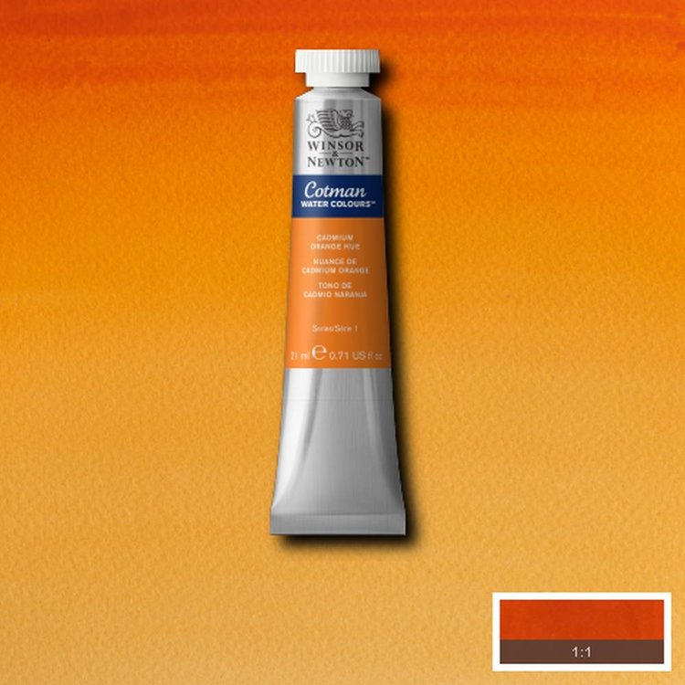 Cotman Water Colours 090 aquarelverf tube 21ml - cadmium orange hue
