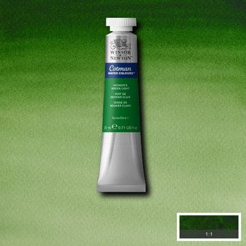 Cotman Water Colours 314 Hookers green light - 21ml aquarelverf