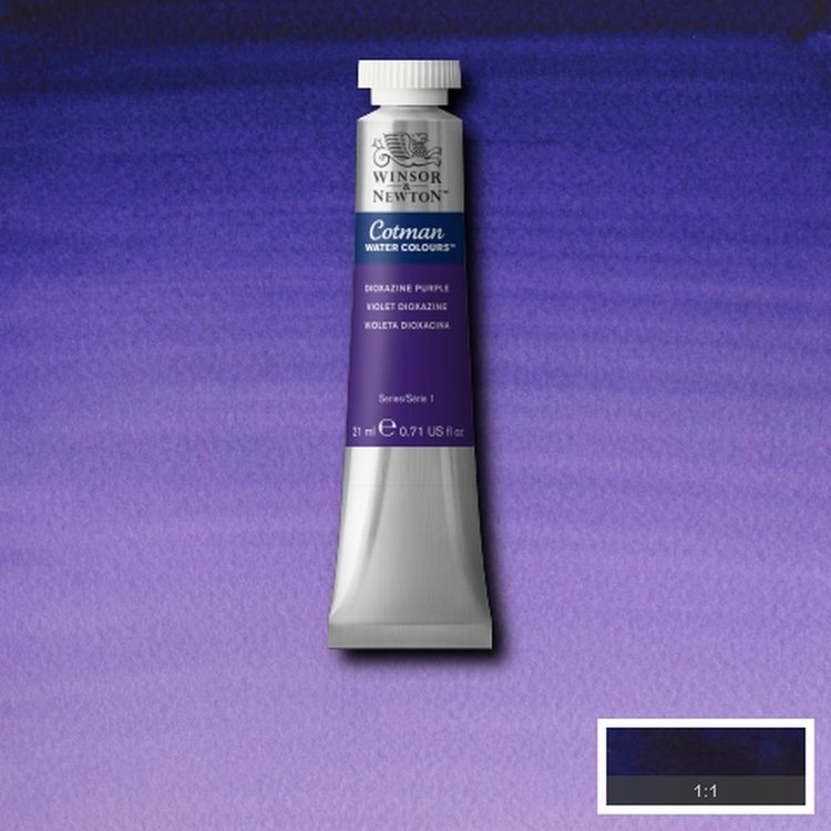 Cotman Water Colours 231 aquarelverf tube 21ml - dioxine violet