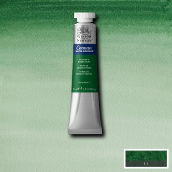 Cotman Water Colours 312 Hookers green dk - 21ml aquarelverf