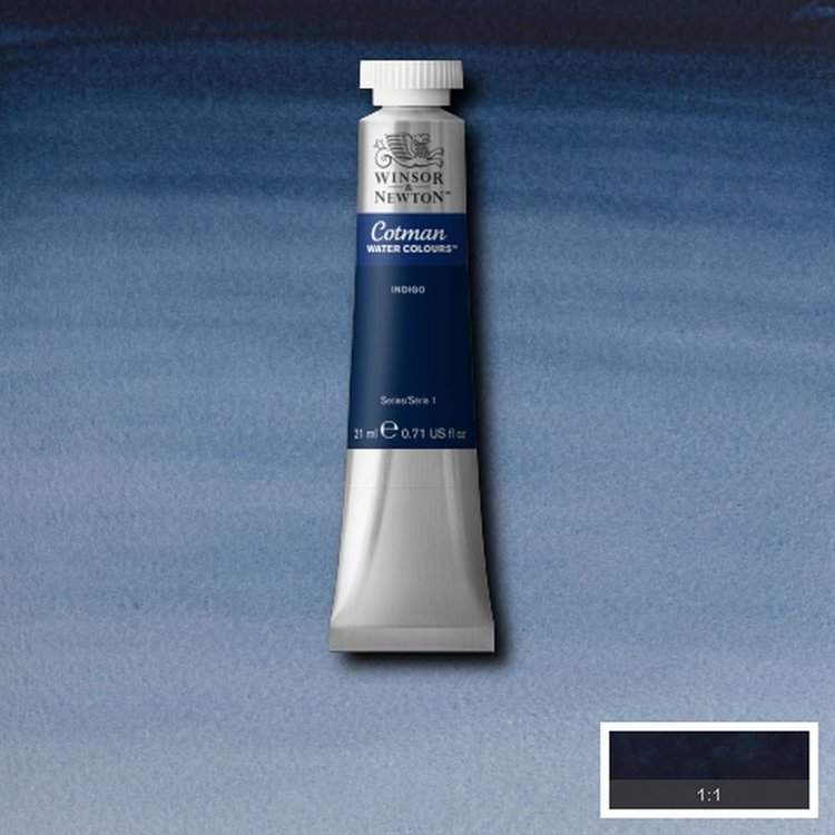 Cotman Water Colours 322 aquarelverf tube 21ml - indigo