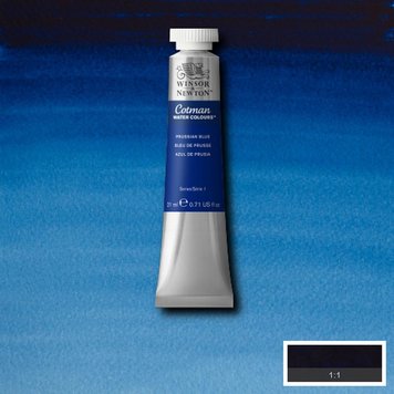 Cotman Water Colours 538 Prussian blue - 21ml aquarelverf