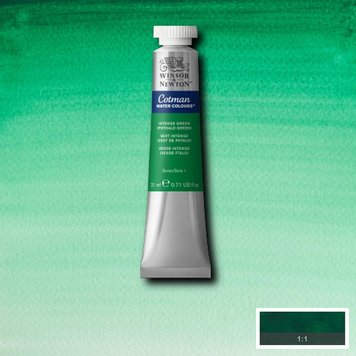 Cotman Water Colours 329 intense green - 21ml aquarelverf