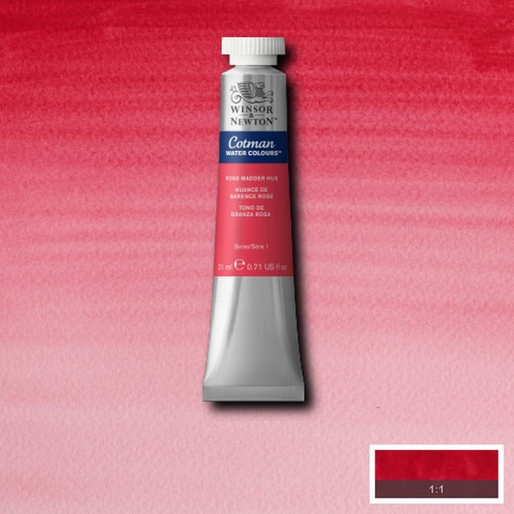 Cotman Water Colours 580 aquarelverf tube 21ml - rose madder hue