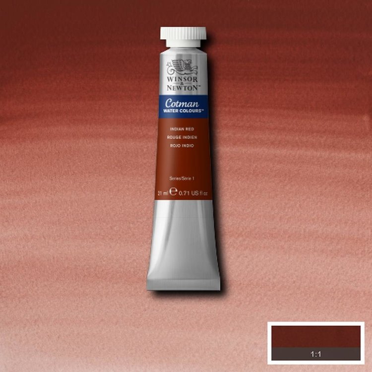 Cotman Water Colours 317 aquarelverf tube 21ml - Indian red