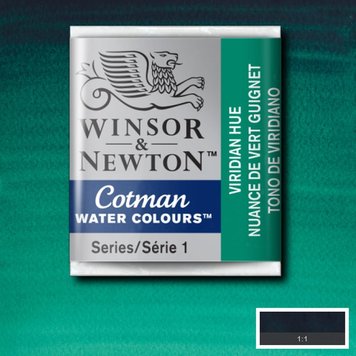 Cotman Water Colours 696 Cotman aquarel napje - viridian hue