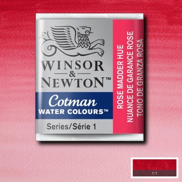 Cotman Water Colours 580 rose madder - napje aquarel