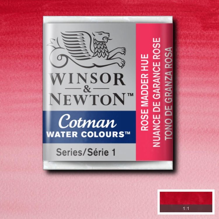 Cotman Water Colours 580 aquarel napje - rose madder hue