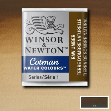 Cotman Water Colours 554 raw umber - napje aquarel