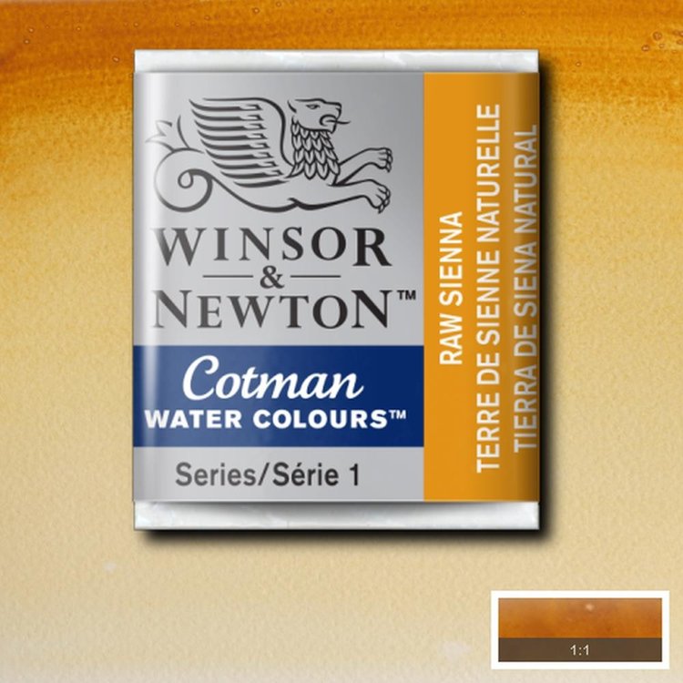 Cotman Water Colours 552 aquarel napje - raw sienna