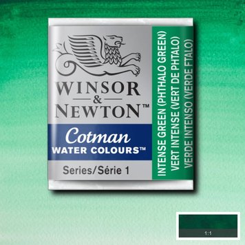 Cotman Water Colours 329 Cotman aquarel napje - intense green