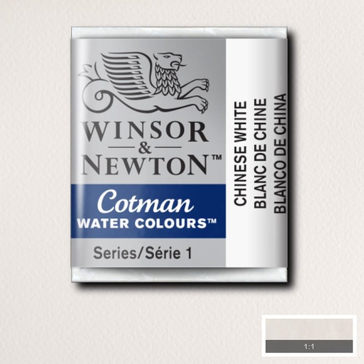 Cotman Water Colours 150 aquarel napje - Chinese white