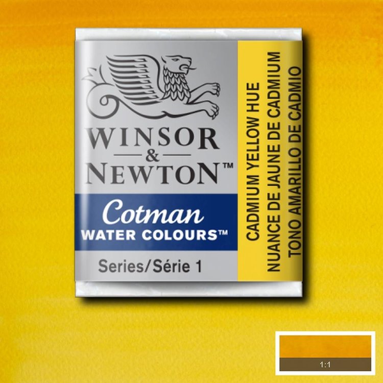 Cotman Water Colours 109 Cotman aquarel napje - cadmium yellow hue