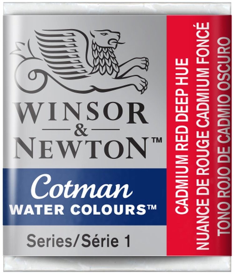 Cotman Water Colours 098 aquarel napje - cadmium red deep hue