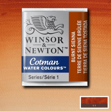 Cotman Water Colours 074 Cotman aquarel napje - burnt sienna