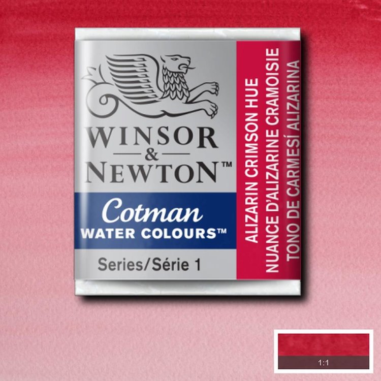 Cotman Water Colours 003 aquarel napje - alizarin crimson hue