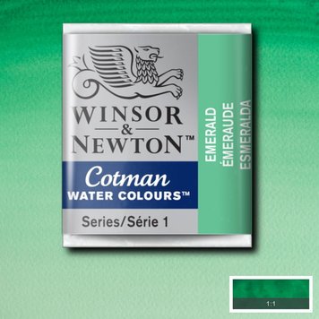 Cotman Water Colours 235 emerald - napje aquarel