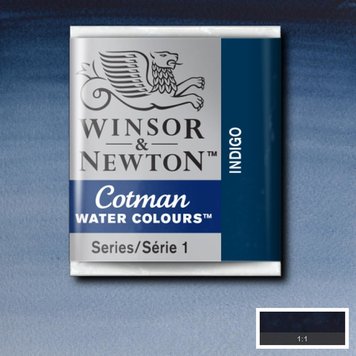 Cotman Water Colours 322 indigo - napje aquarel