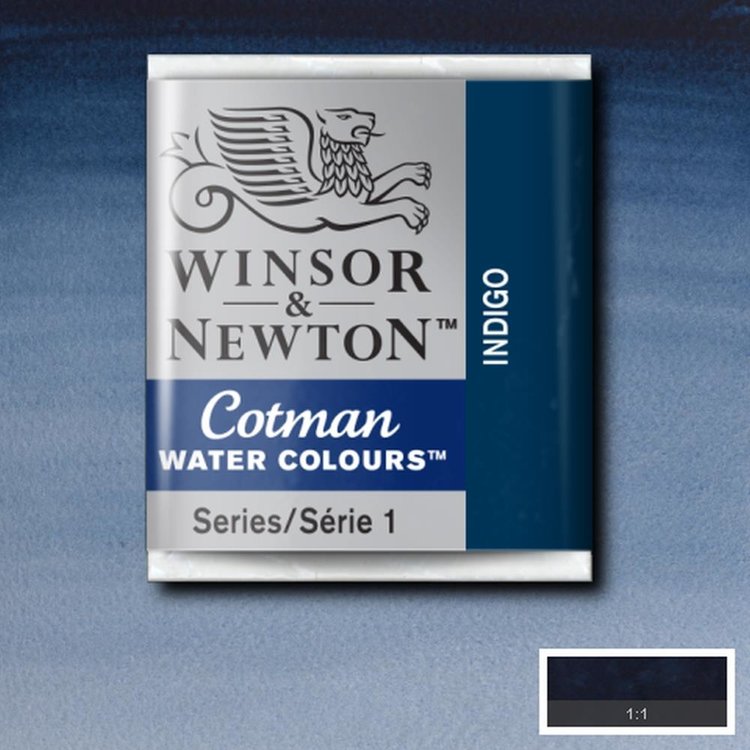 Cotman Water Colours 322 aquarel napje - indigo