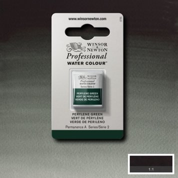 Winsor & Newton 460 PRO aquarelverf napje - perylene green